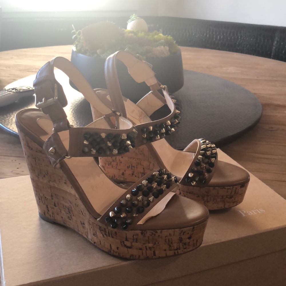 Christian Louboutin wedges